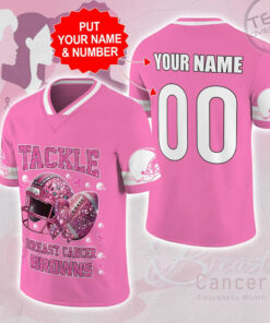 Cleveland Browns x Breast Cancer Awareness Football Jersey