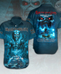 Iron Maiden Short Sleeve Dress Shirt 03