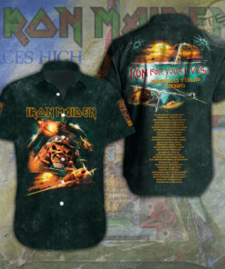 Iron Maiden Short Sleeve Dress Shirt 07
