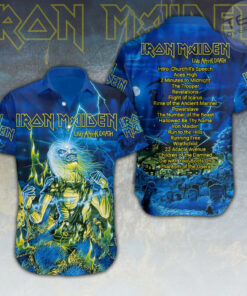 Iron Maiden Short Sleeve Dress Shirt 12