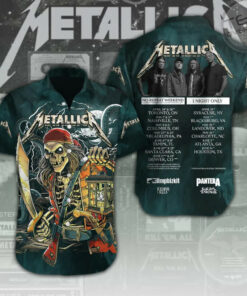 Metallica Short Sleeve Dress Shirt 04