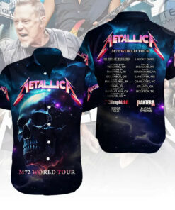 Metallica Short Sleeve Dress Shirt 05
