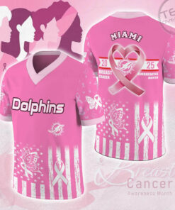 Miami Dolphins x Breast Cancer Awareness Football Jersey