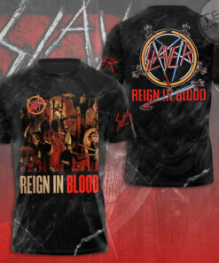 Slayer Band T shirt 12