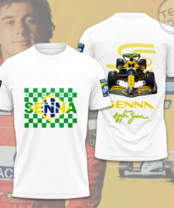 Ayrton Senna T shirt 08