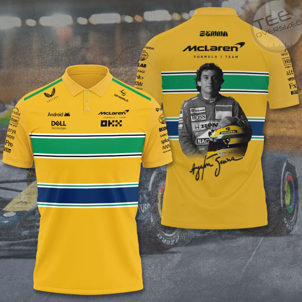 Ayrton Senna polo shirt 02