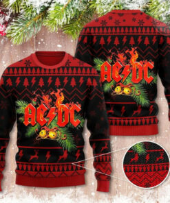 Best sellers ACDC Ugly Christmas Sweaters 09