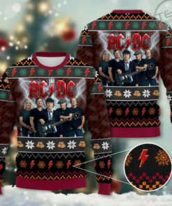 Best sellers ACDC Ugly Christmas Sweaters 12