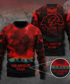 Los Angeles Rams x Stranger Things Ugly Sweater