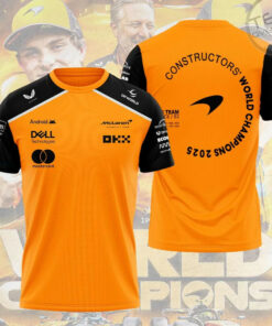 McLaren 2025 Constructors Championship T shirt 10