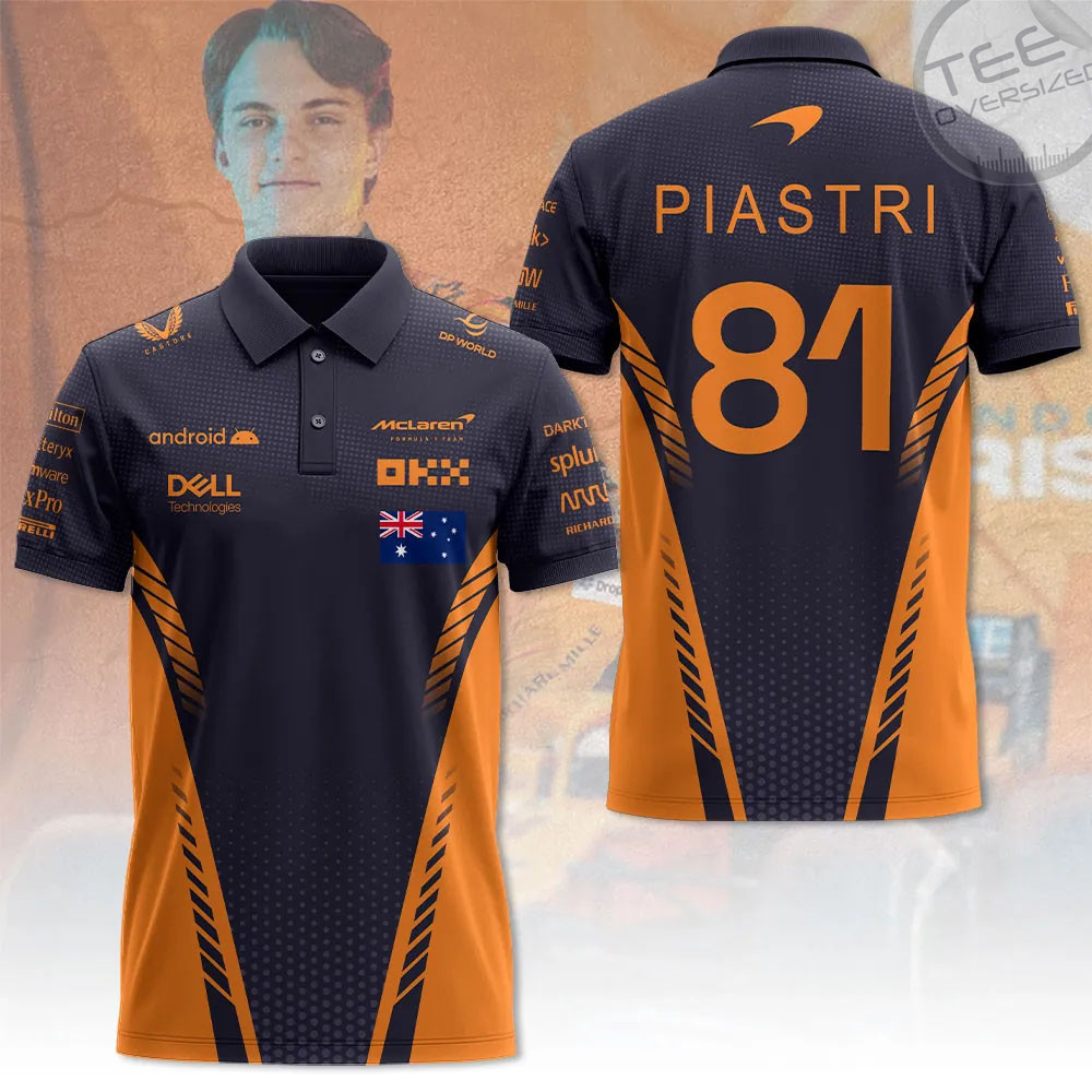 Oscar Piastri polo shirt 01