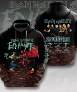 Best sellers Iron Maiden 50th Anniversary Hoodie 01