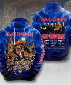 Best sellers Iron Maiden 50th Anniversary Hoodie 03