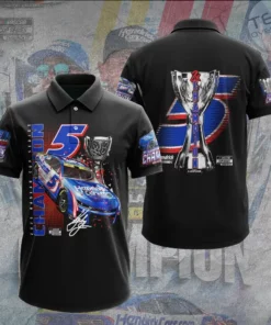 Best sellers Kyle Larson polo shirt 03