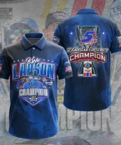 Best sellers Kyle Larson polo shirt 07
