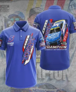 Best sellers Kyle Larson polo shirt 09