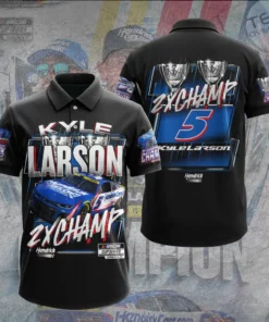 Best sellers Kyle Larson polo shirt 11