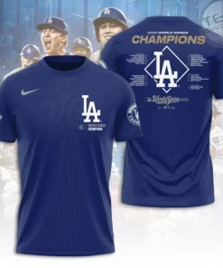 Best sellers Los Angeles Dodgers World Series T shirt 04
