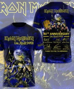 Iron Maiden Life After Death T shirt