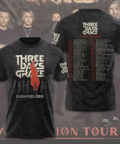 Three Days Grace T shirt 02