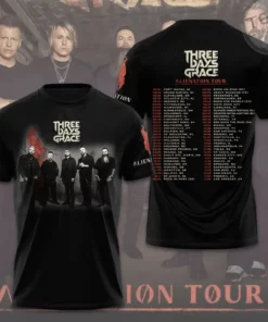 Three Days Grace T shirt 03
