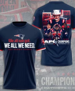 New England Patriots AFC Champions 2026 T Shirt