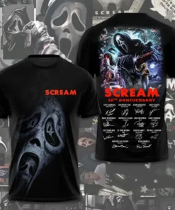 Scream 30th Anniversary T Shirt