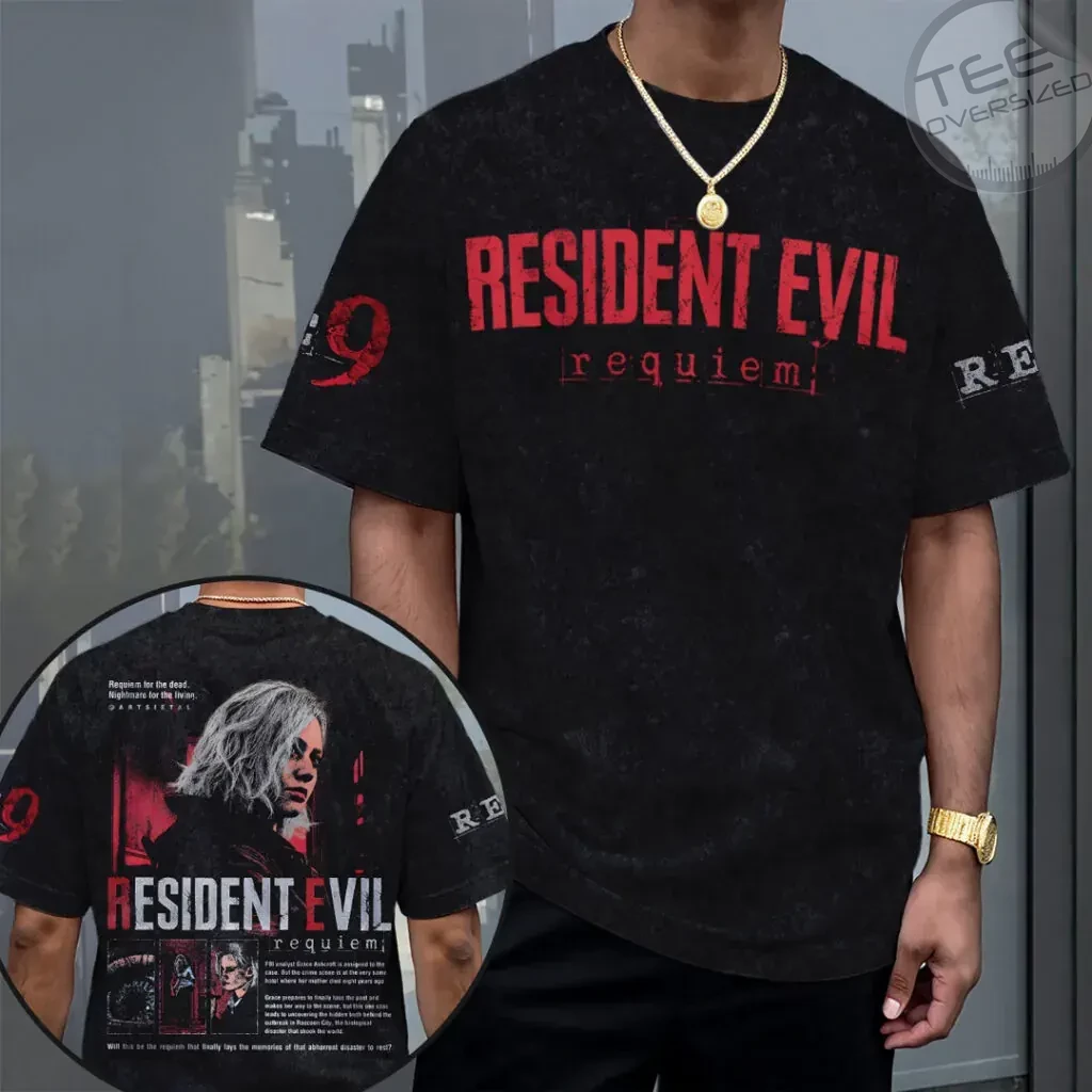 Resident Evil 9 Requiem T Shirt