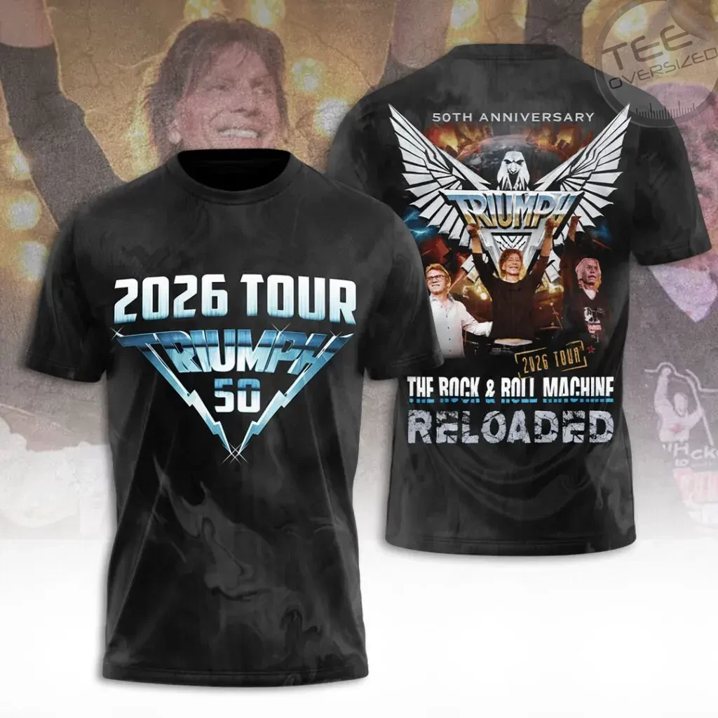 Triumph Band Tour T Shirt