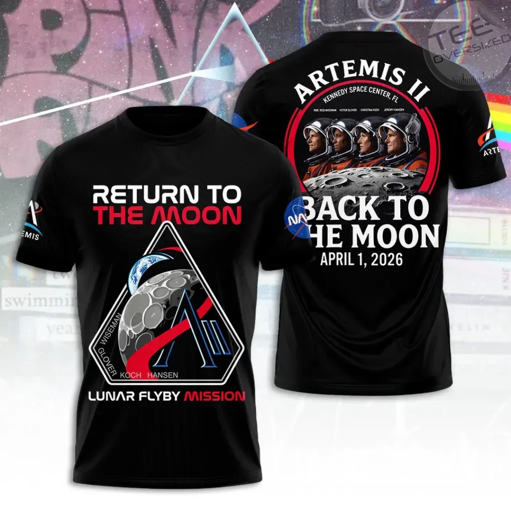 Artemis II Return To The Moon T Shirt