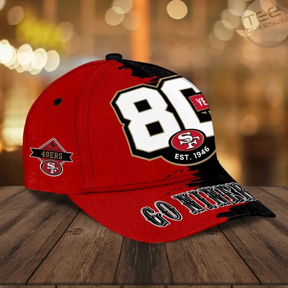 San Francisco 49ers 80th Anniverasry cap 1