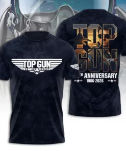Top Gun 40th Anniversary T Shirt