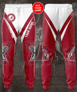 Alabama Crimson Tide 3D Sweatpant 01