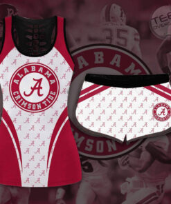 Alabama Crimson Tide Hollow Tank Top Shorts
