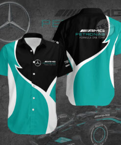 Amg Petronas clothing 3D short sleeve shirt