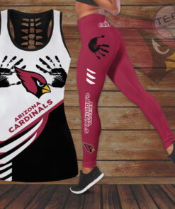 Arizona Cardinals Hollow Tank Top Leggings
