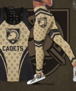 Army Black Knights Hollow Tank Top Leggings 01