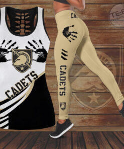 Army Black Knights Hollow Tank Top Leggings 02