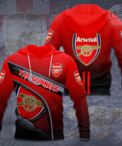 Arsenal 3D hoodie 2023