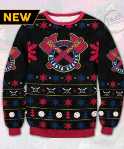 Atlanta Braves Ugly Christmas 3D Sweater