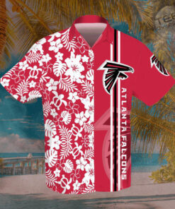 Atlanta Falcons 3D Hawaiian Shirt Hawaiian Shorts 01