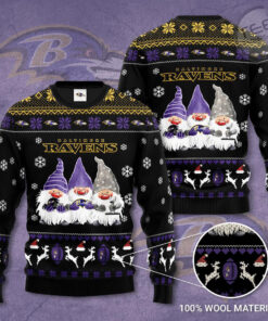 Baltimore Ravens 3D sweater