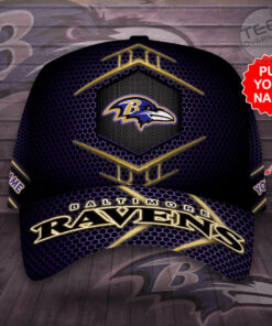 Baltimore Ravens Cap Custom Hat 05