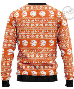 Basketball Ugly Christmas 3D Sweater 2