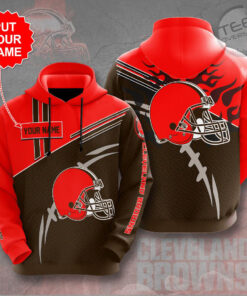 Best selling Cleveland Browns 3D hoodie 02