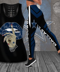 Best selling Dallas Cowboys Hollow Tank Top Leggings 03