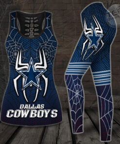 Best selling Dallas Cowboys Hollow Tank Top Leggings 07