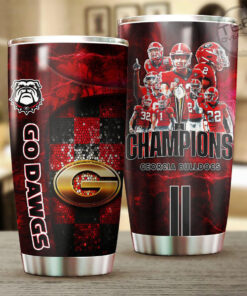 Best selling Georgia Bulldogs Tumbler Cup 01