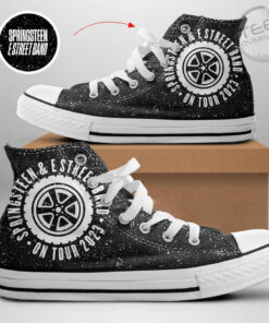 Bruce Springsteen High Top Canvas Shoe OVS23623S1 Design 1