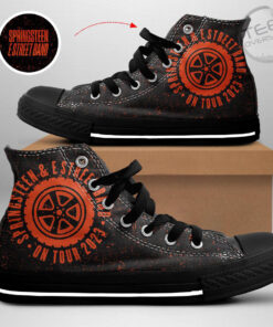 Bruce Springsteen High Top Canvas Shoe OVS23623S2 Design 2